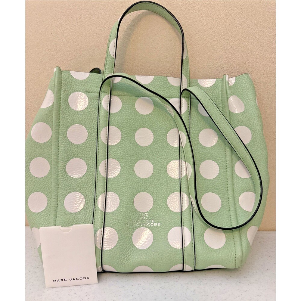 Marc by Marc Jacobs Mint Green Polka Dot Shoulder Bag